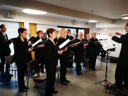 09.12.2023 Kerstconcert voor de bewoners van WZC Ten Boomgaarde Sint-Michiels