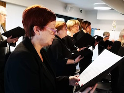 09.12.2023 Kerstconcert voor de bewoners van WZC Ten Boomgaarde Sint-Michiels