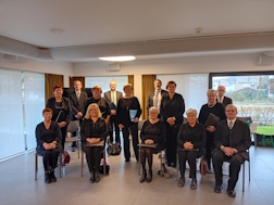 09.12.2023 Kerstconcert voor de bewoners van WZC Ten Boomgaarde Sint-Michiels