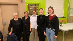 17.11.2024: Receptie voor de koorleden en medewerkers na het Jubileumconcert.