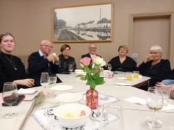 17.11.2024: Receptie voor de koorleden en medewerkers na het Jubileumconcert.