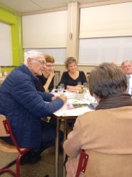 17.11.2024: Receptie voor de koorleden en medewerkers na het Jubileumconcert.