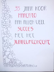 17.11.2024: Versieringen Jubileumconcert